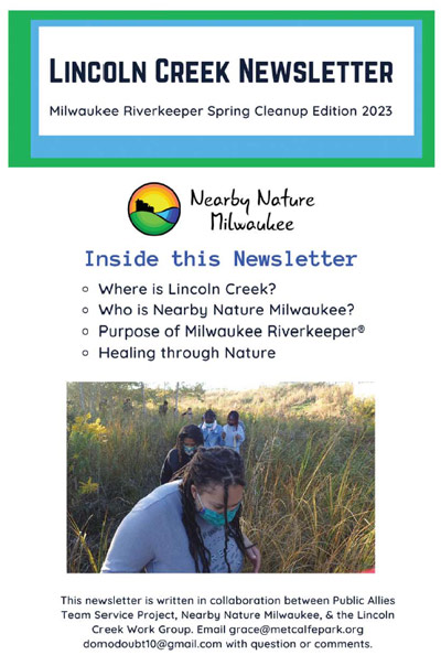 Image of Newsletter for Spring Cleanup