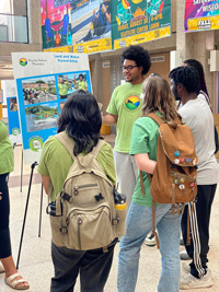 Interns at Green Schools Conference